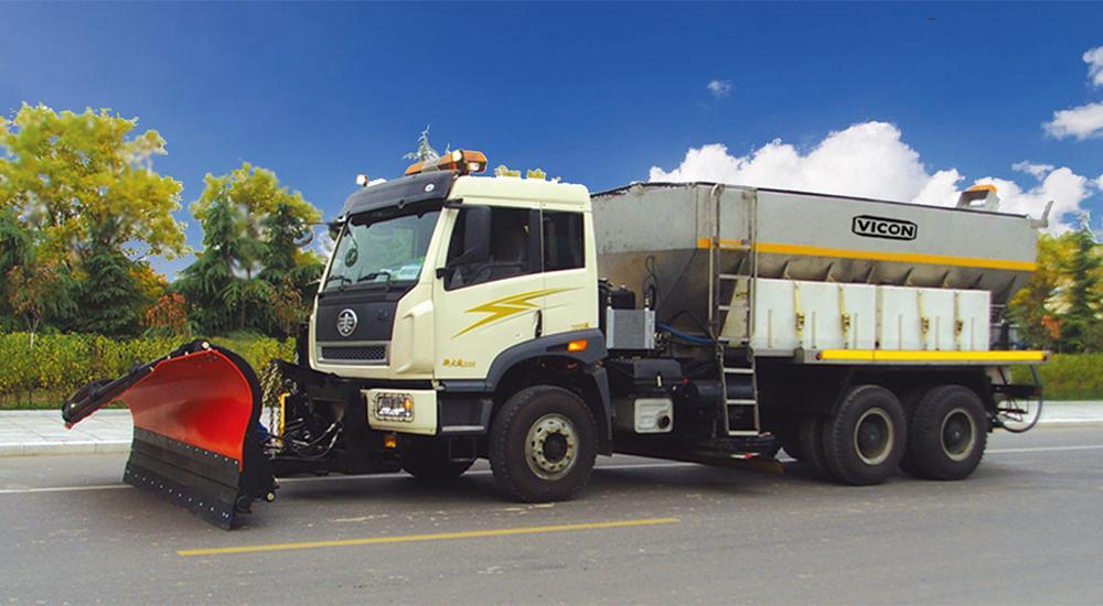Stainless Steel Salt Spreader Truck | Manufacturer | VICON